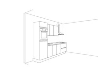 Nobilia riva decor beton schiefergrijs recht keuken - afbeelding 4 van  24