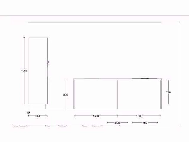 Nobilia riva decor beton terra grijs eiland - afbeelding 5 van  19
