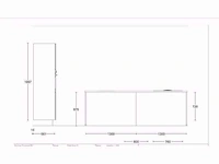 Nobilia riva decor beton terra grijs eiland - afbeelding 5 van  19
