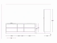 Nobilia riva decor beton terra grijs eiland - afbeelding 18 van  19