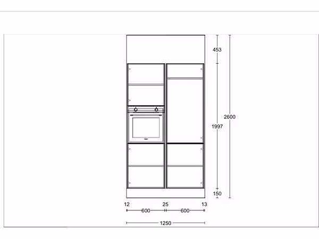 Nobilia riva decor beton terra grijs eiland - afbeelding 4 van  13