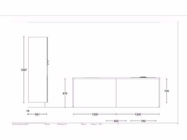 Nobilia riva decor beton terra grijs eiland - afbeelding 5 van  18
