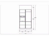 Nobilia riva decor beton terra grijs eiland - afbeelding 7 van  19