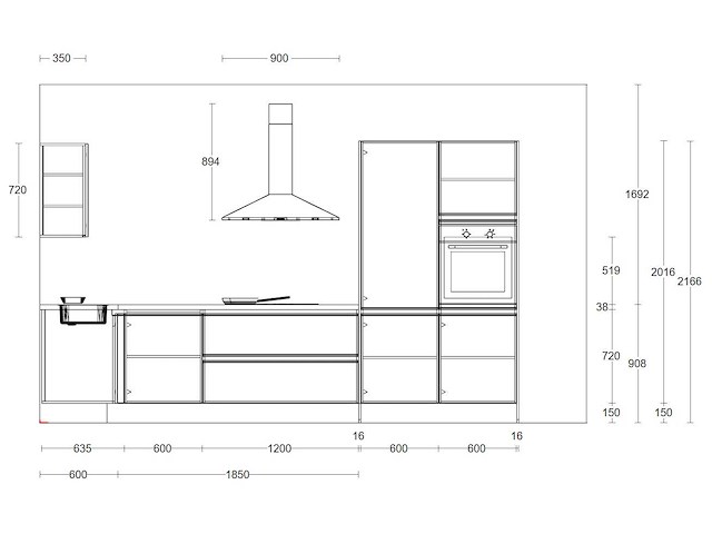 Nobilia riva eiken bergamo hoek keuken - afbeelding 4 van  16