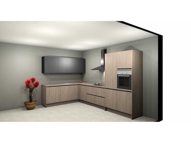 Nobilia riva eiken bergamo hoek keuken - afbeelding 13 van  19