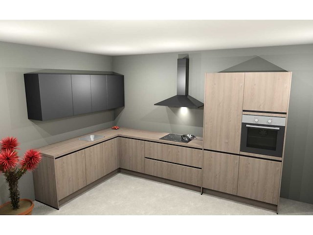 Nobilia riva eiken bergamo hoek keuken - afbeelding 18 van  21