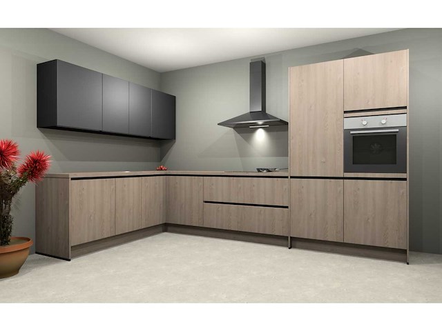 Nobilia riva eiken bergamo hoek keuken - afbeelding 19 van  21