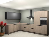 Nobilia riva eiken bergamo hoek keuken - afbeelding 20 van  23