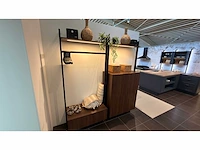 Nobilia riva/easytouch notenhout/mineraalgroen - showroom keuken - afbeelding 4 van  11