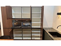 Nobilia riva/easytouch notenhout/mineraalgroen - showroom keuken - afbeelding 10 van  11