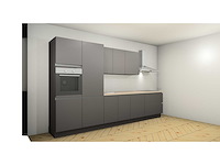 Nobilia schiefer grijs recht opgestelde keuken - afbeelding 11 van  16