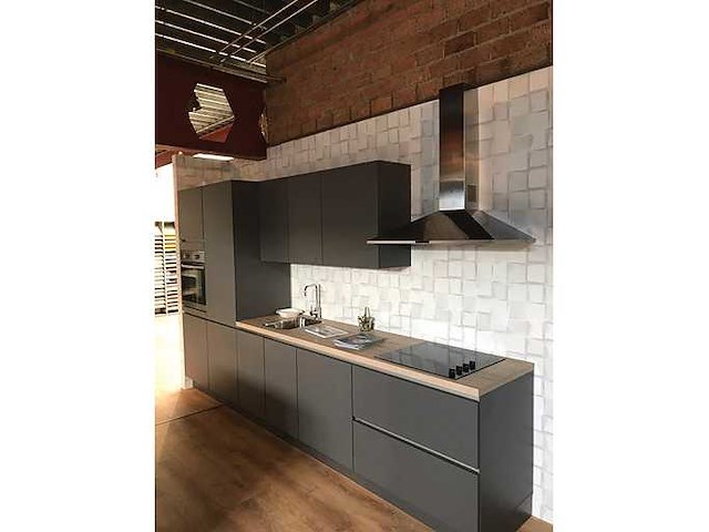 Nobilia schiefer grijs recht opgestelde keuken - afbeelding 12 van  16