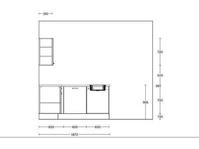Nobilia schiefergrijs mat hoek keuken - afbeelding 14 van  21