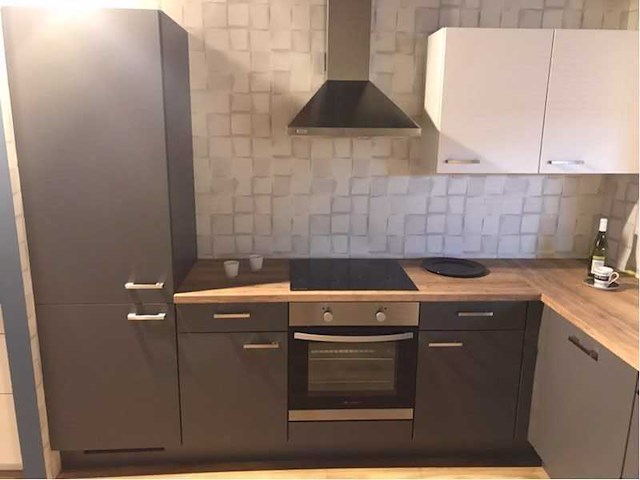 Nobilia schiefergrijs mat hoek keuken - afbeelding 3 van  21