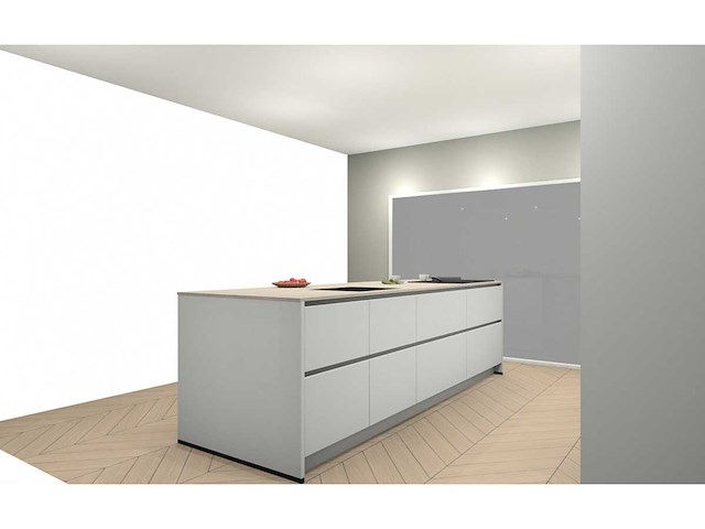 Nobilia senso lak alpin wit eiland keuken - afbeelding 21 van  33