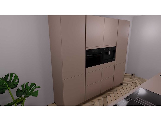 Nobilia senso lak macchiato mat eiland - afbeelding 25 van  25