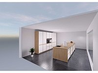 Nobilia senso lak, wit premium mat japandi eiland - afbeelding 5 van  7