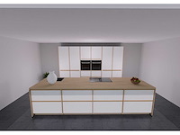 Nobilia senso lak, wit premium mat japandi eiland - afbeelding 5 van  8