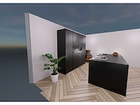 Nobilia senso lak, zwart premium mat eiland - afbeelding 11 van  25