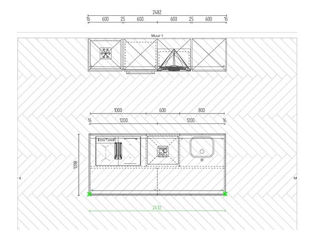 Nobilia senso lak, zwart premium mat eiland - afbeelding 3 van  25