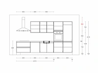 Nobilia senso lak, zwart premium mat keukenopstelling - afbeelding 7 van  15