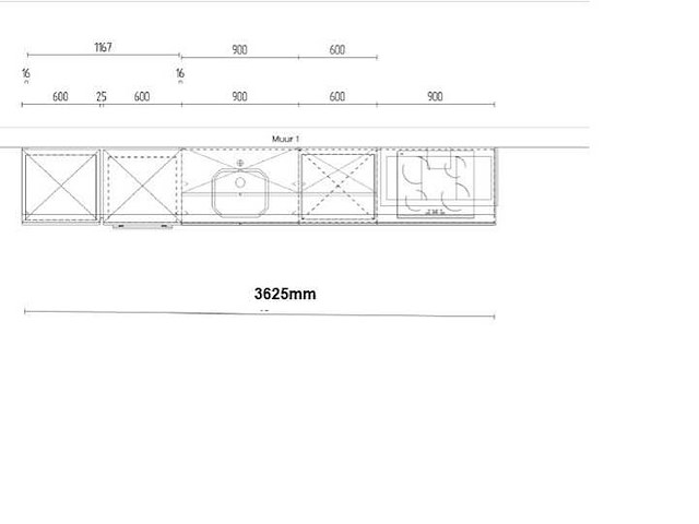 Nobilia senso macchiato mat lak keukenopstelling - afbeelding 13 van  13