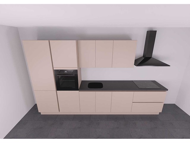 Nobilia senso macchiato mat lak keukenopstelling - afbeelding 9 van  15