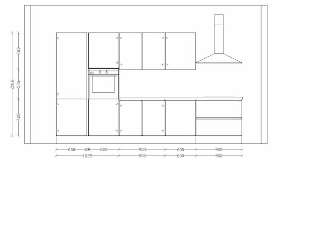 Nobilia senso macchiato mat lak keukenopstelling - afbeelding 14 van  16