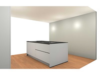 Nobilia senso mat wit eiland keuken - afbeelding 26 van  27