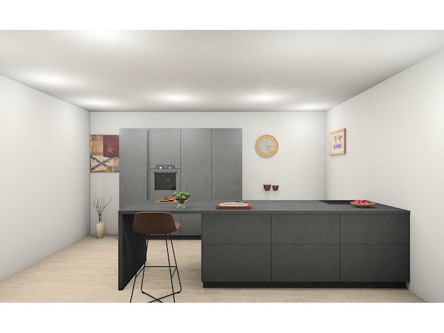 Nobilia stoneart grijs leisteen eiland - afbeelding 2 van  23