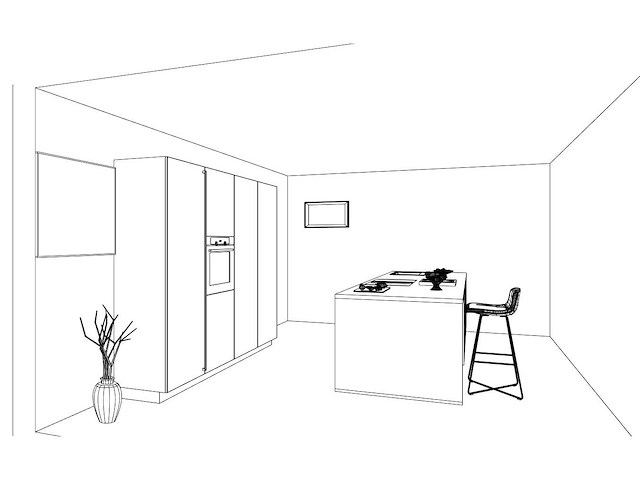 Nobilia stoneart grijs leisteen eiland - afbeelding 10 van  27