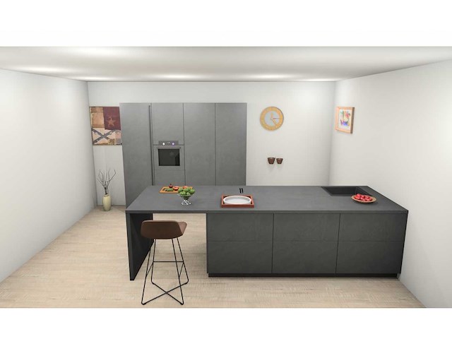 Nobilia stoneart grijs leisteen eiland - afbeelding 28 van  31