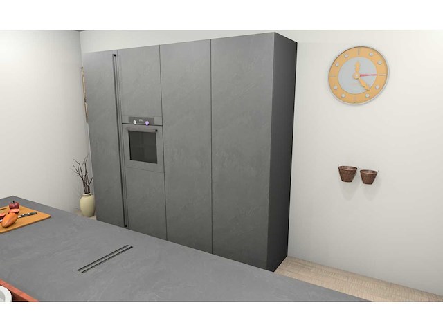 Nobilia stoneart grijs leisteen eiland - afbeelding 6 van  32