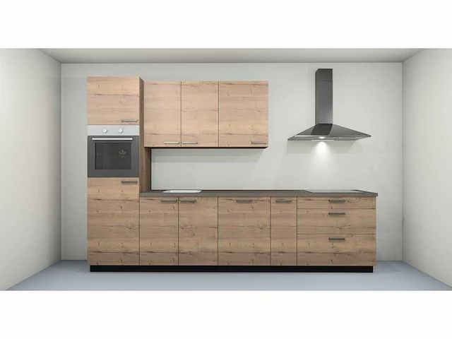 Nobilia structura decor eiken havanna recht - afbeelding 10 van  16