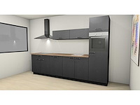 Nobilia structura decor eiken nero keukenopstelling - afbeelding 9 van  14