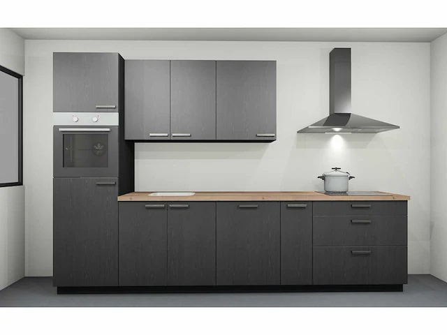 Nobilia structura decor eiken nero rechte keuken - afbeelding 12 van  20