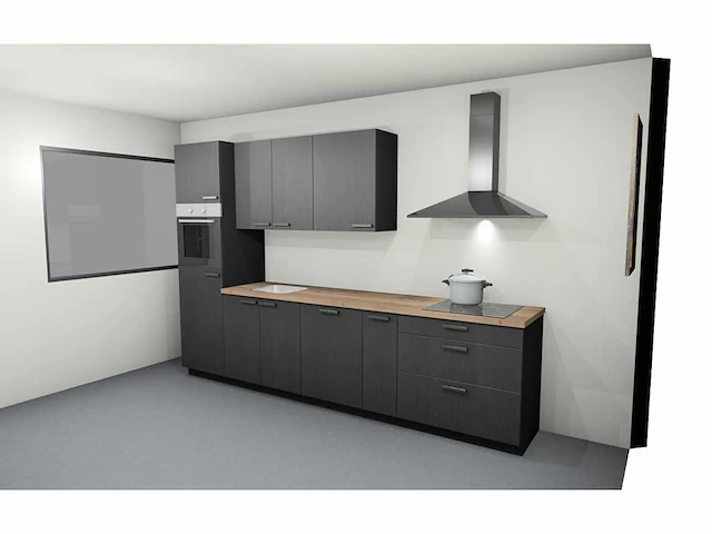 Nobilia structura decor eiken nero rechte keuken - afbeelding 17 van  20