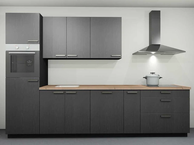 Nobilia structura decor eiken nero rechte keuken - afbeelding 1 van  20