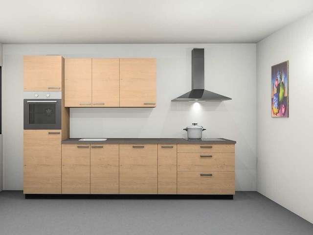 Nobilia structura decor eiken sierra recht keuken - afbeelding 1 van  11