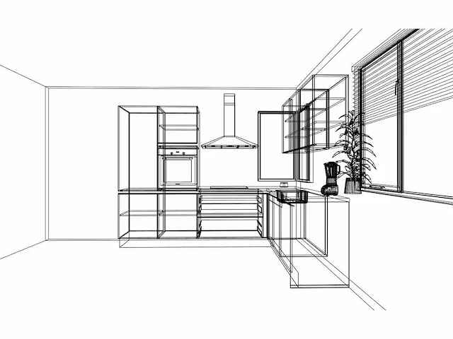 Nobilia structura decor noten milano hoek keuken - afbeelding 5 van  22
