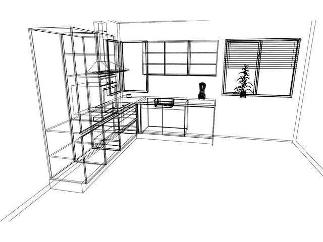 Nobilia structura decor noten milano hoekkeuken - afbeelding 7 van  22