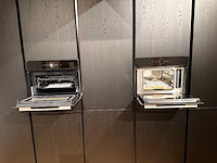 Nobilia structura eiken nero met wit eiland keuken - afbeelding 18 van  20