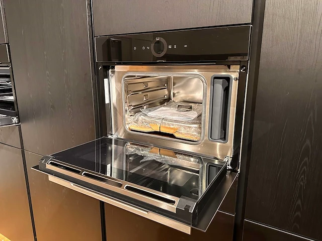 Nobilia structura eiken nero met wit eiland keuken - afbeelding 5 van  32