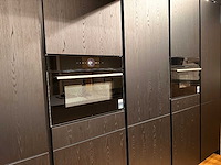 Nobilia structura eiken nero met wit eiland keuken - afbeelding 6 van  32