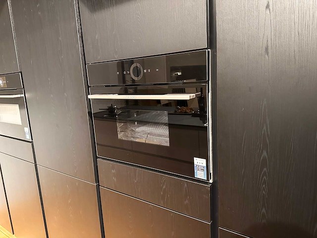 Nobilia structura eiken nero met wit eiland keuken - afbeelding 3 van  19