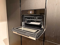 Nobilia structura eiken nero met wit eiland keuken - afbeelding 4 van  19