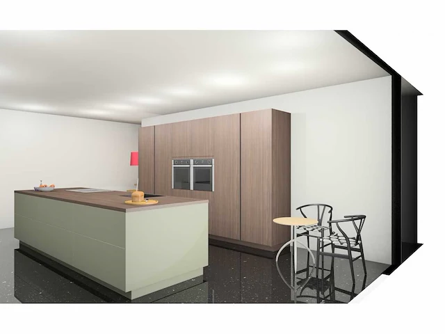 Nobilia structura noten milano olijf lak eiland - afbeelding 29 van  29
