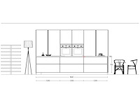 Nobilia structura noten milano olijf lak eiland - afbeelding 9 van  23