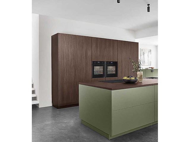 Nobilia structura noten milano olijf lak eiland - afbeelding 12 van  27