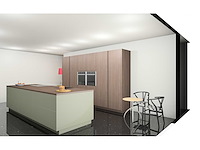 Nobilia structura noten milano olijf lak eiland - afbeelding 26 van  27